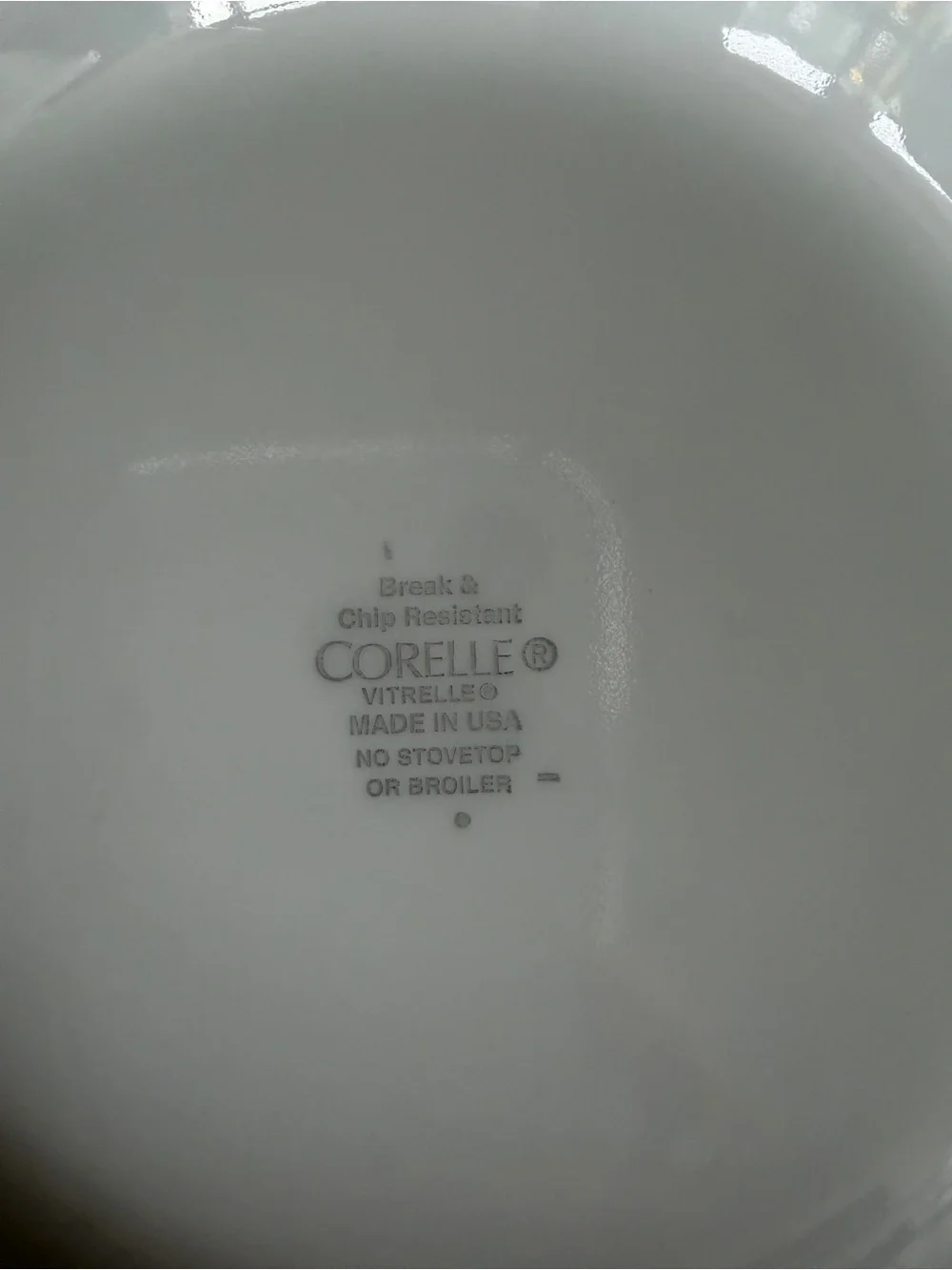 Corelle 3pcs White Ceramic 6.75 small plate with Green and Light Blue Flowers